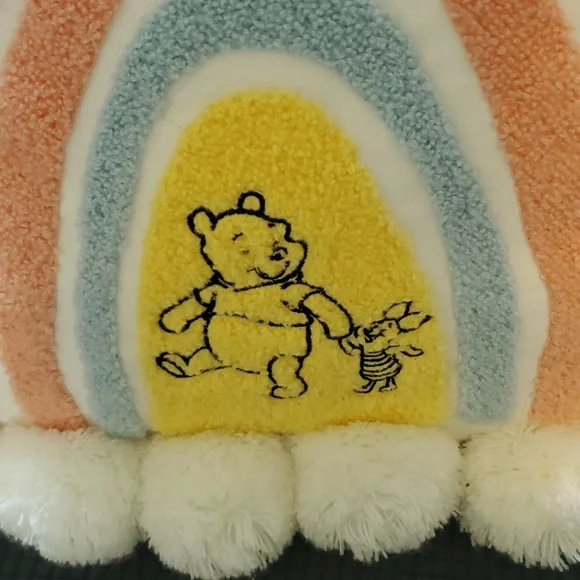 Rainbow Winnie the Pooh Pillow - Picture 8 of 10